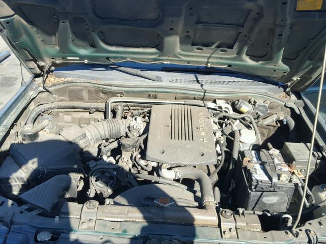 JA4LS21H31P026408 - 2001 MITSUBISHI MONTERO SP GREEN photo 7