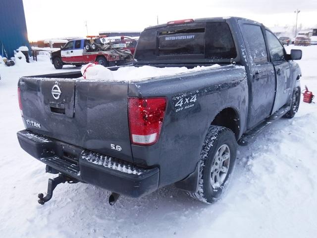 1N6BA07BX6N558508 - 2006 NISSAN TITAN XE GRAY photo 4