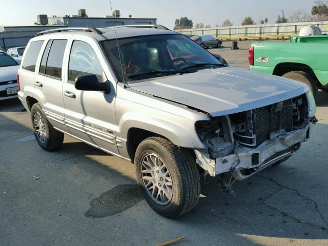 1J4GX58N64C293652 - 2004 JEEP GRAND CHER GRAY photo 1