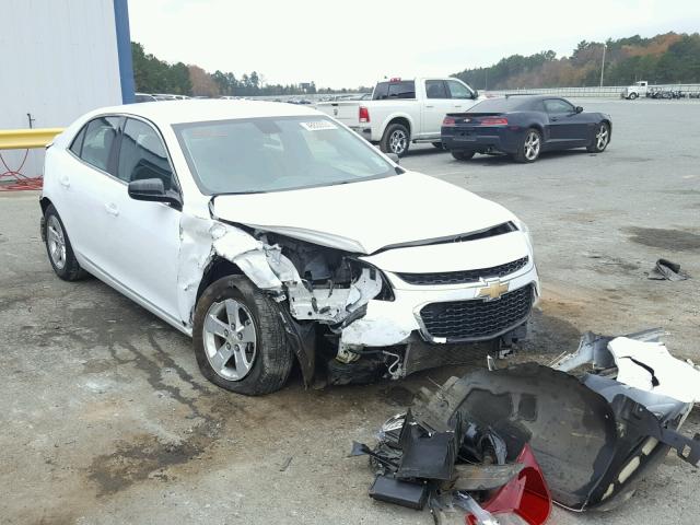 1G11B5SL9EF276693 - 2014 CHEVROLET MALIBU LS WHITE photo 1