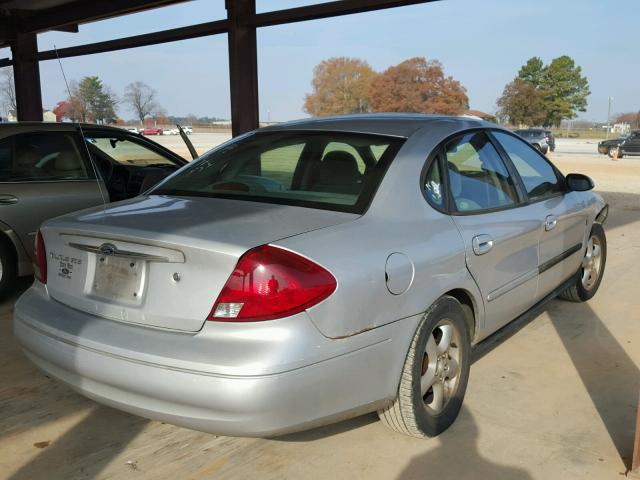 1FAFP55SXYA269244 - 2000 FORD TAURUS SES SILVER photo 4