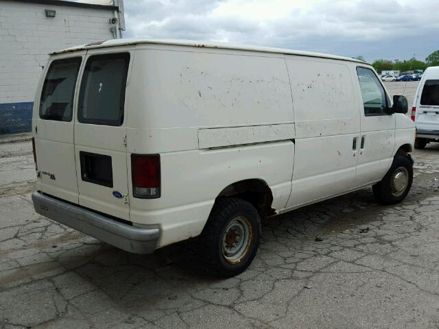 1FTHE24Y4THA50924 - 1996 FORD ECONOLINE WHITE photo 4