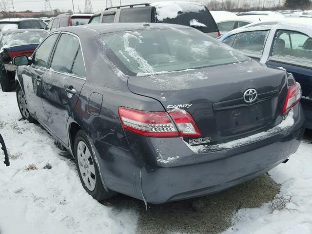 4T4BF3EK0BR204877 - 2011 TOYOTA CAMRY BASE TAN photo 3