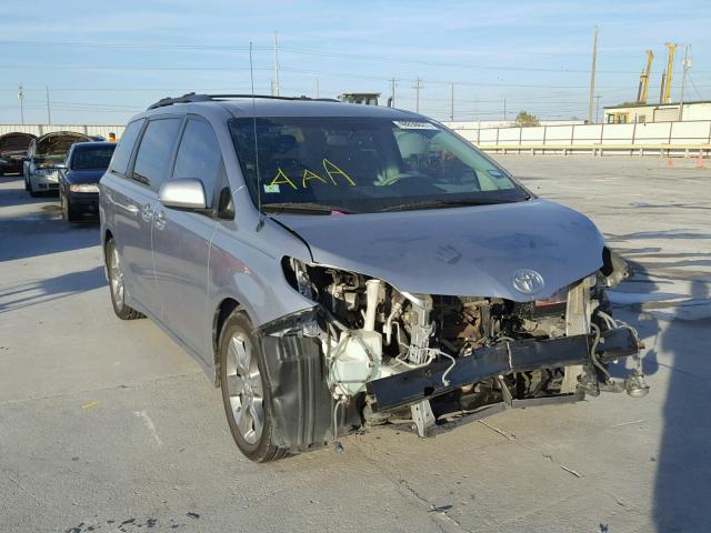 5TDXK3DC6CS197031 - 2012 TOYOTA SIENNA SPO SILVER photo 1