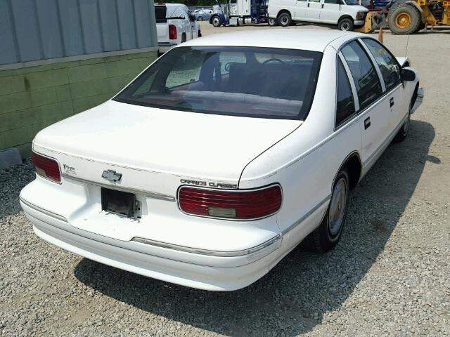 1G1BL53E3PW153251 - 1993 CHEVROLET CAPRICE CL 白色 照片 4