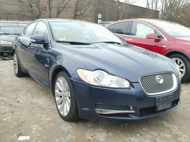 SAJWA05B19HR30149 - 2009 JAGUAR XF LUXURY BLUE photo 1