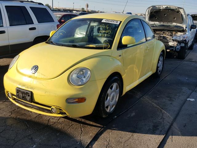 3VWCC21C7XM456896 - 1999 VOLKSWAGEN NEW BEETLE Sarı foto 2