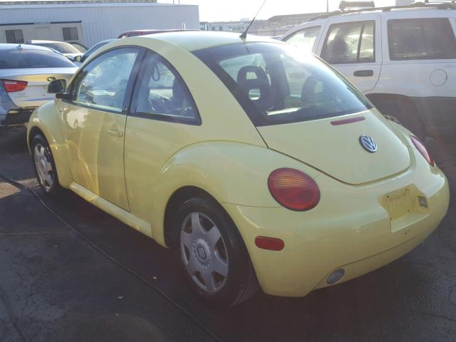 3VWCC21C7XM456896 - 1999 VOLKSWAGEN NEW BEETLE Sarı foto 3