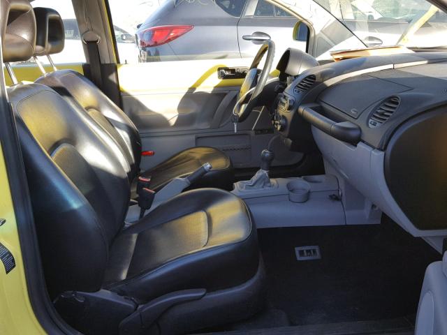 3VWCC21C7XM456896 - 1999 VOLKSWAGEN NEW BEETLE Sarı foto 5