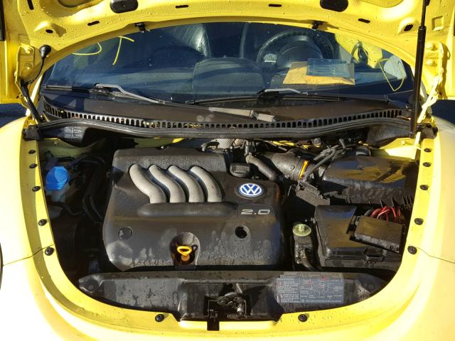 3VWCC21C7XM456896 - 1999 VOLKSWAGEN NEW BEETLE Sarı foto 7