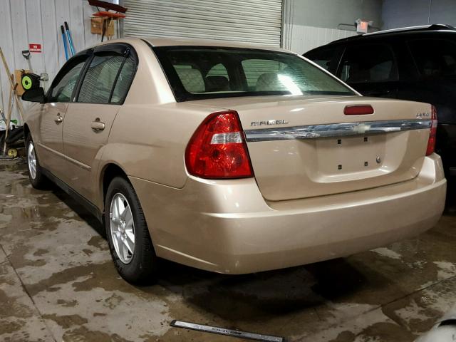 1G1ZT52854F130964 - 2004 CHEVROLET MALIBU LS 棕色 照片 3