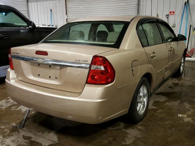 1G1ZT52854F130964 - 2004 CHEVROLET MALIBU LS TAN photo 4