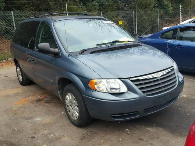 2A8GP44R46R701528 - 2006 CHRYSLER TOWN & COU GREEN photo 1