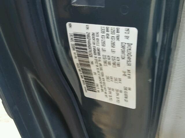 2A8GP44R46R701528 - 2006 CHRYSLER TOWN & COU GREEN photo 10