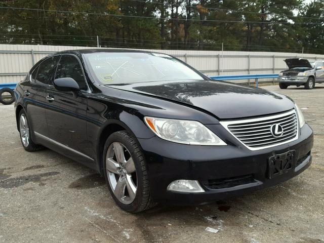 JTHBL46F175037590 - 2007 LEXUS LS 460 BLACK photo 1