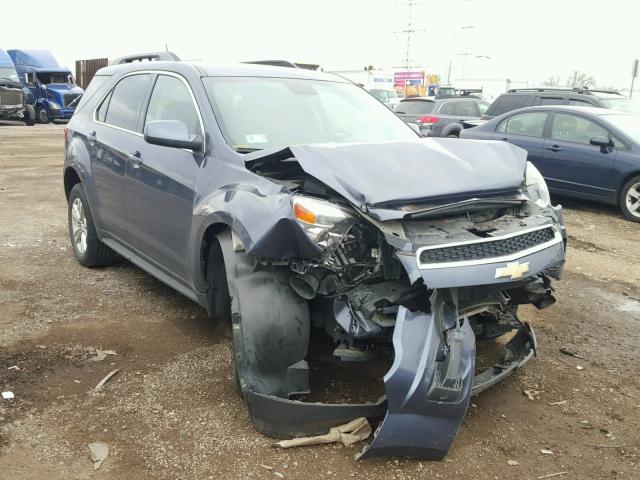 2GNALBEK5E6305100 - 2014 CHEVROLET EQUINOX LT BLUE photo 1