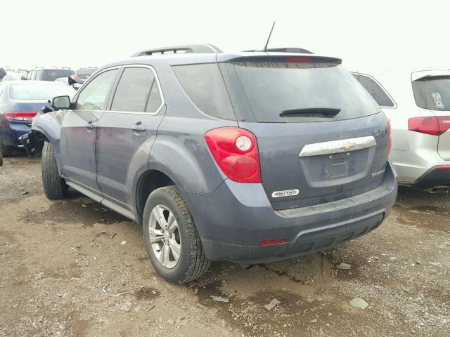 2GNALBEK5E6305100 - 2014 CHEVROLET EQUINOX LT BLUE photo 3