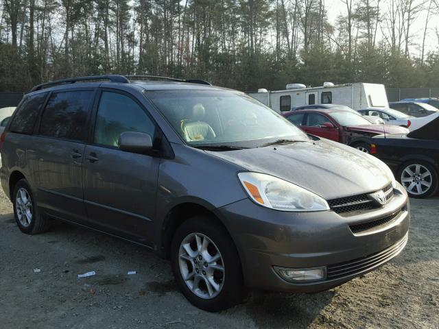 5TDBA22CX4S006447 - 2004 TOYOTA SIENNA XLE GRAY photo 1