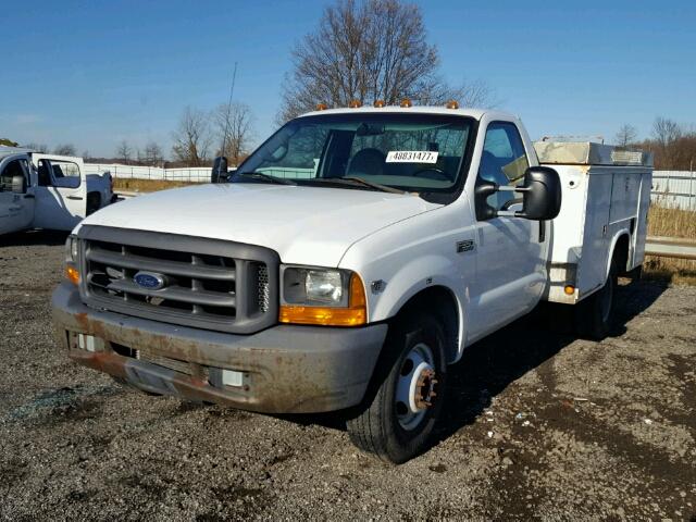 1FDWF36L3XEC88889 - 1999 FORD F350 SUPER WHITE photo 2