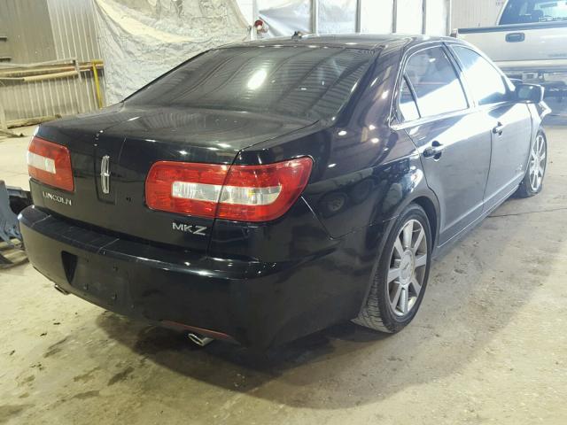 3LNHM26T77R633749 - 2007 LINCOLN MKZ Negro foto 4