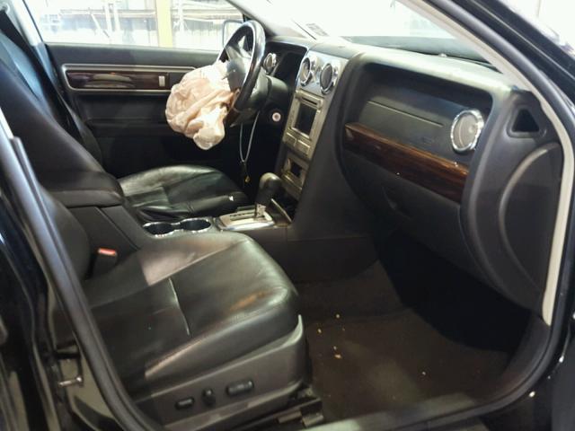 3LNHM26T77R633749 - 2007 LINCOLN MKZ Negro foto 5