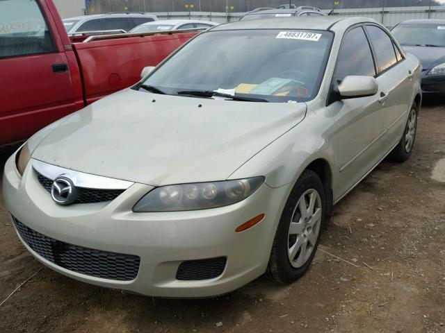 1YVHP80CX65M46279 - 2006 MAZDA 6 I TAN photo 2