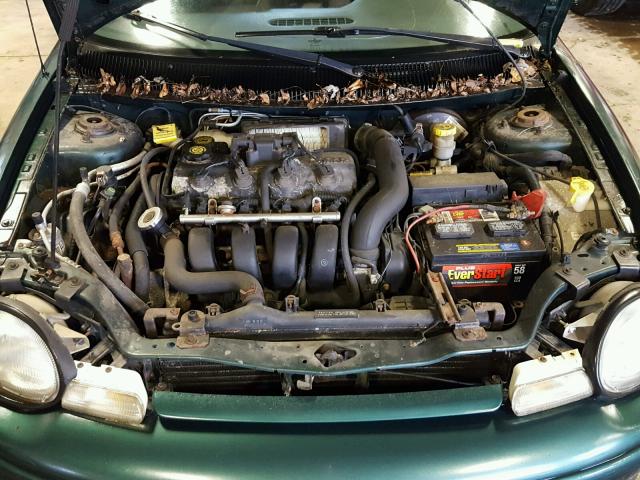 1B3ES47C9WD691314 - 1998 DODGE NEON HIGHL GREEN photo 7