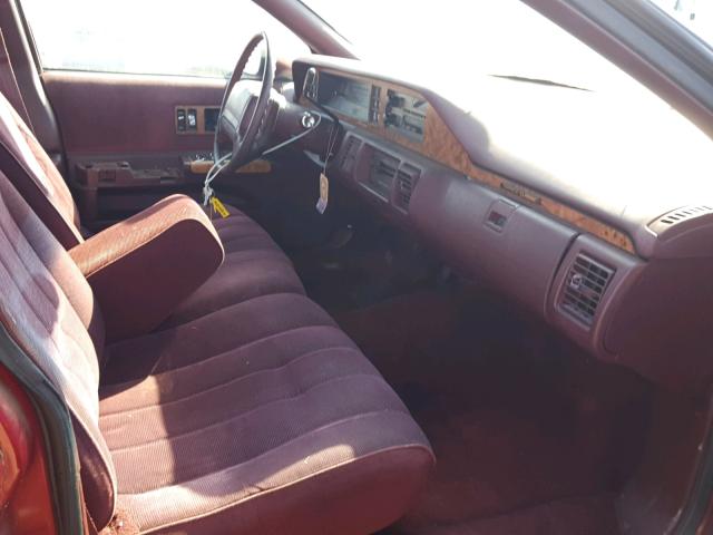 1G1BL53E8PR132474 - 1993 CHEVROLET CAPRICE CL წითელი ფოტო 5