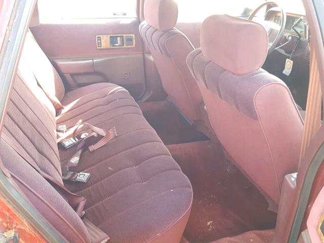 1G1BL53E8PR132474 - 1993 CHEVROLET CAPRICE CL წითელი ფოტო 6