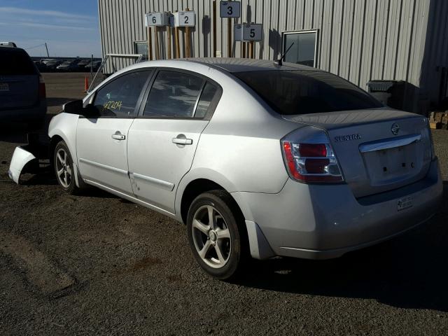 3N1AB6AP5AL698626 - 2010 NISSAN SENTRA 2.0 SILVER photo 3