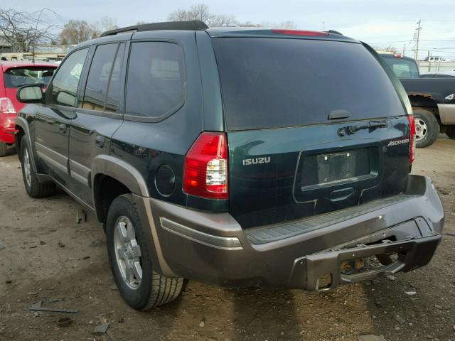 4NUDT13S162702082 - 2006 ISUZU ASCENDER S 绿色 照片 3