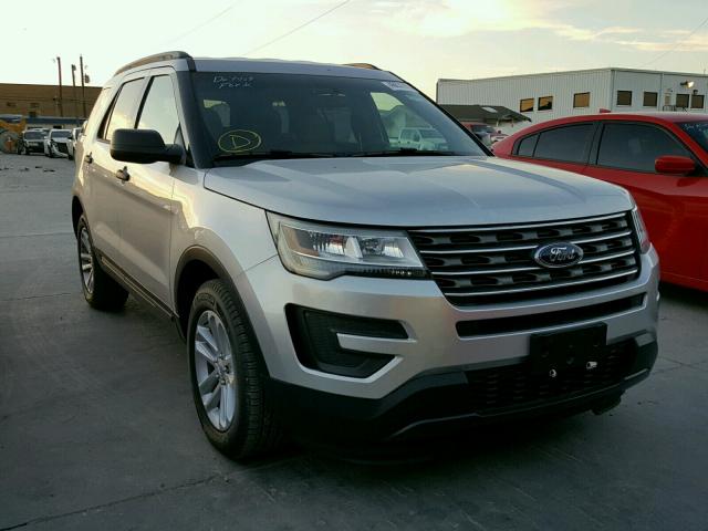 1FM5K7B89HGB14038 - 2017 FORD EXPLORER GRAY photo 1