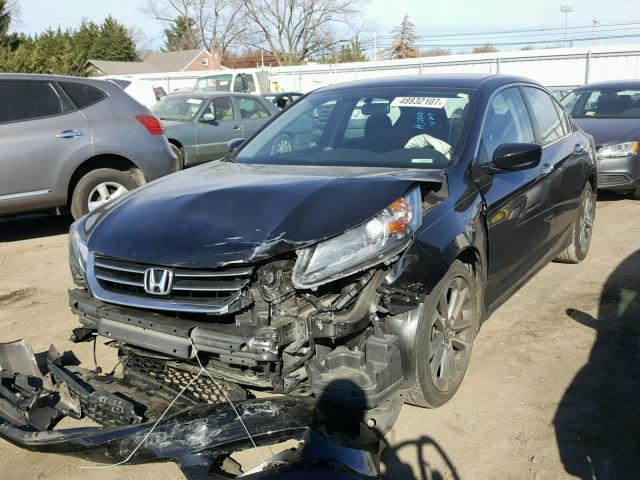 1HGCR2F59EA248235 - 2014 HONDA ACCORD SPO BLACK photo 2