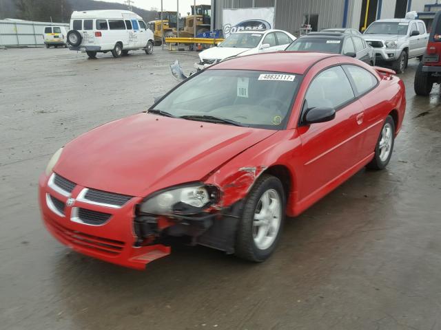 4B3AG42G04E123453 - 2004 DODGE STRATUS SX RED photo 2