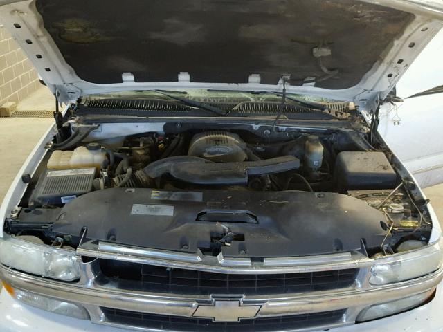 1GNEK13Z42R309122 - 2002 CHEVROLET TAHOE K150 WHITE photo 7