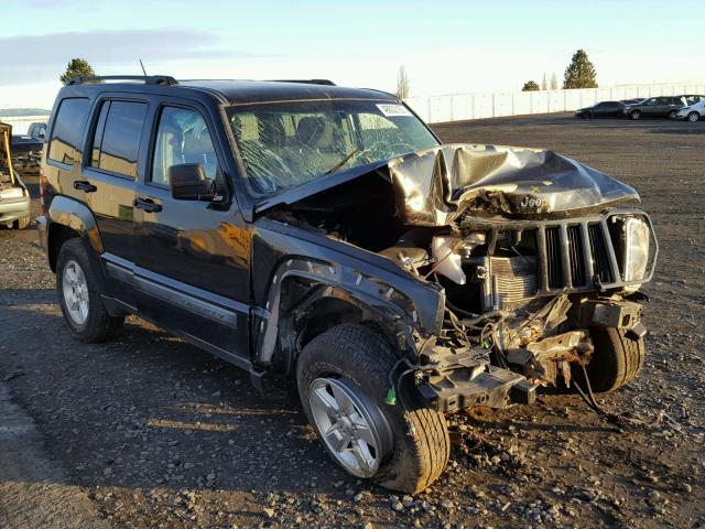 1J4PN2GK8AW104490 - 2010 JEEP LIBERTY SP BLACK photo 1