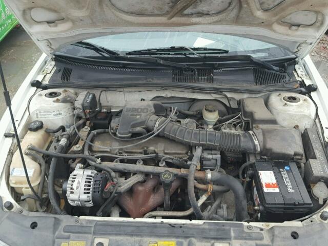 1G1JF5243Y7260632 - 2000 CHEVROLET CAVALIER L WHITE photo 7