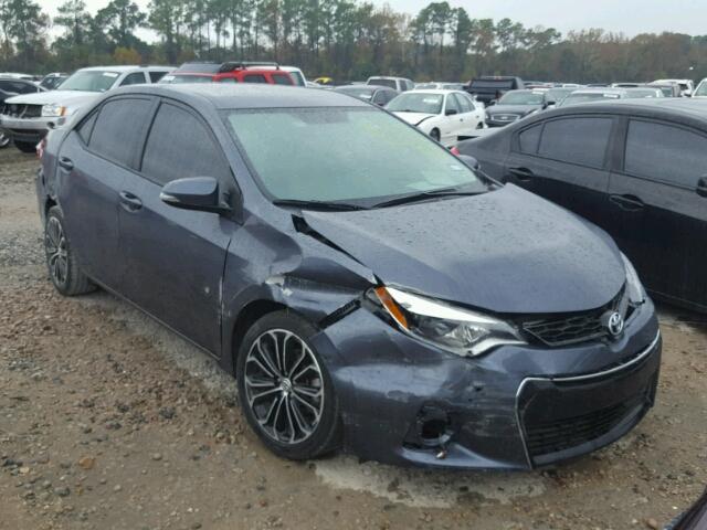 5YFBURHE7EP014749 - 2014 TOYOTA COROLLA L GRAY photo 1