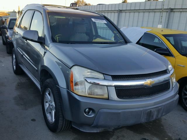 2CNDL73F866149835 - 2006 CHEVROLET EQUINOX LT GRAY photo 1