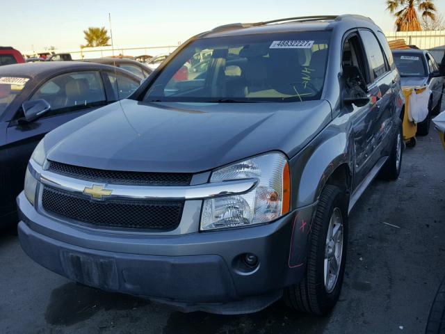 2CNDL73F866149835 - 2006 CHEVROLET EQUINOX LT GRAY photo 2