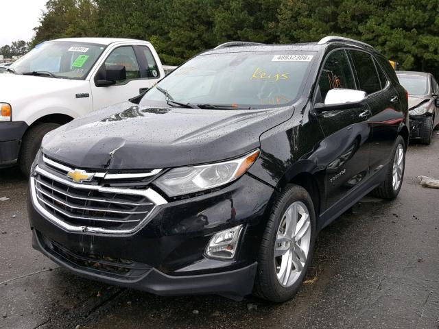 2GNAXVEV0J6150756 - 2018 CHEVROLET EQUINOX PR BLACK photo 2