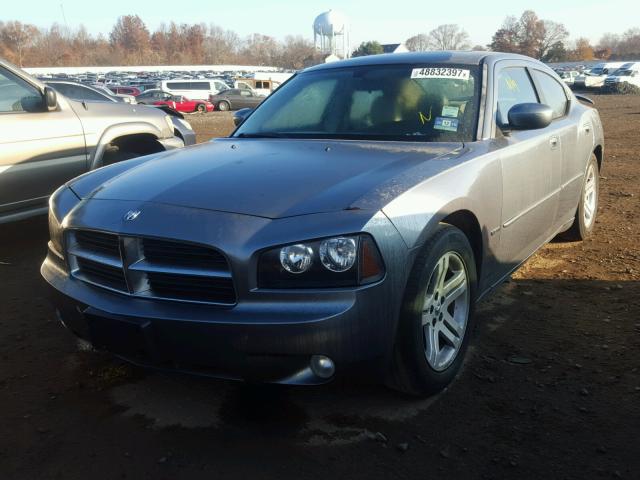 2B3KA53H76H174206 - 2006 DODGE CHARGER R/ GRAY photo 2