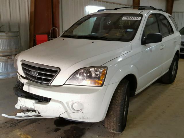 KNDJD736375755111 - 2007 KIA SORENTO EX WHITE photo 2