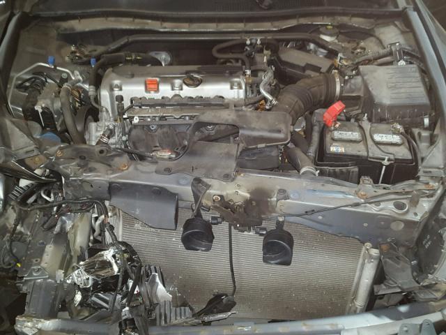 1HGCP2F89BA066689 - 2011 HONDA ACCORD EXL GRAY photo 7