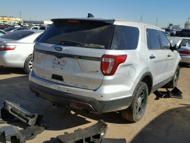 1FM5K8AR2GGC08552 - 2016 FORD EXPLORER P TWO TONE photo 4