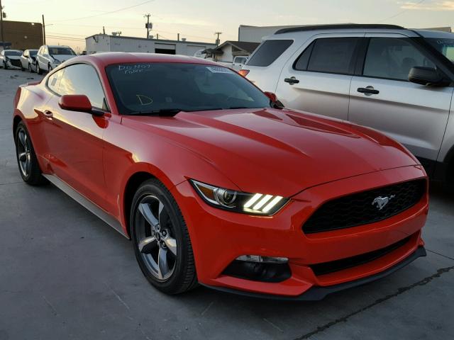 1FA6P8THXH5256589 - 2017 FORD MUSTANG RED photo 1