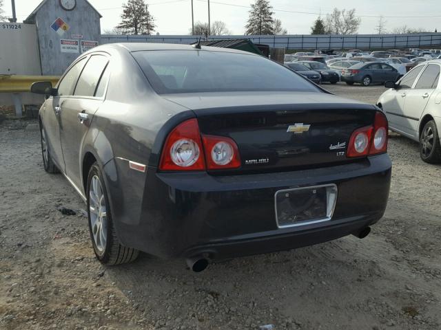 1G1ZK577X8F202928 - 2008 CHEVROLET MALIBU LTZ CHARCOAL photo 3