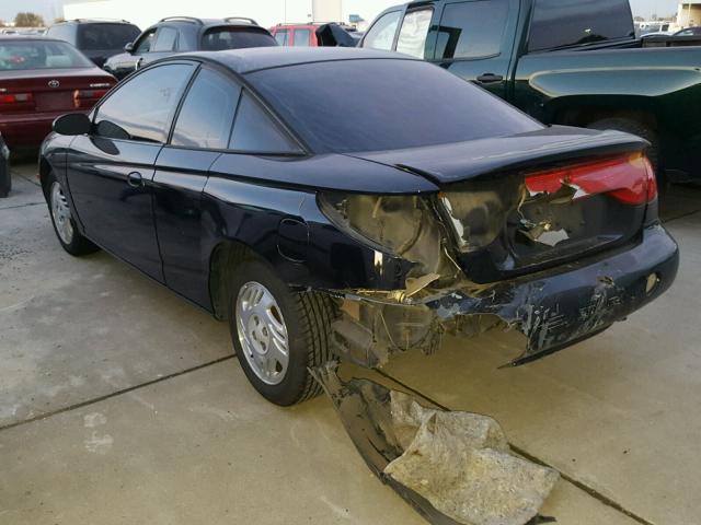 1G8ZY12721Z114816 - 2001 SATURN SC2 BLACK photo 3
