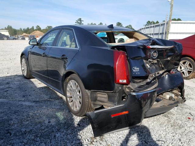 1G6DP5E35D0101170 - 2013 CADILLAC CTS PREMIU BLACK photo 3