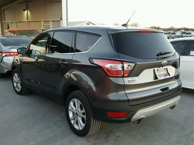 1FMCU0GD8HUC10050 - 2017 FORD ESCAPE SE 灰色 照片 3